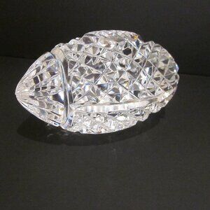 Waterford Crystal Football Paperweight